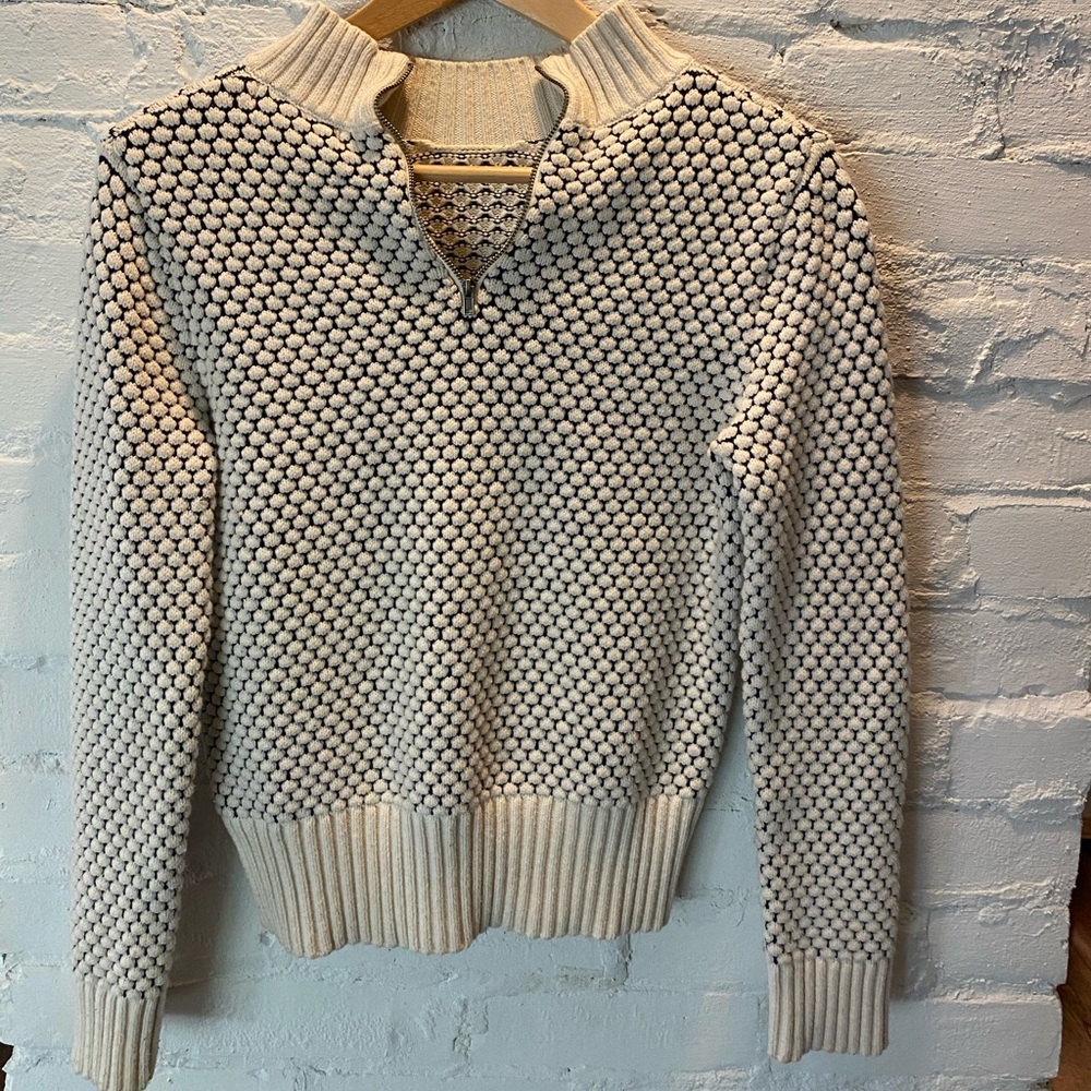 Banana Republic Quarter Zip Sweater